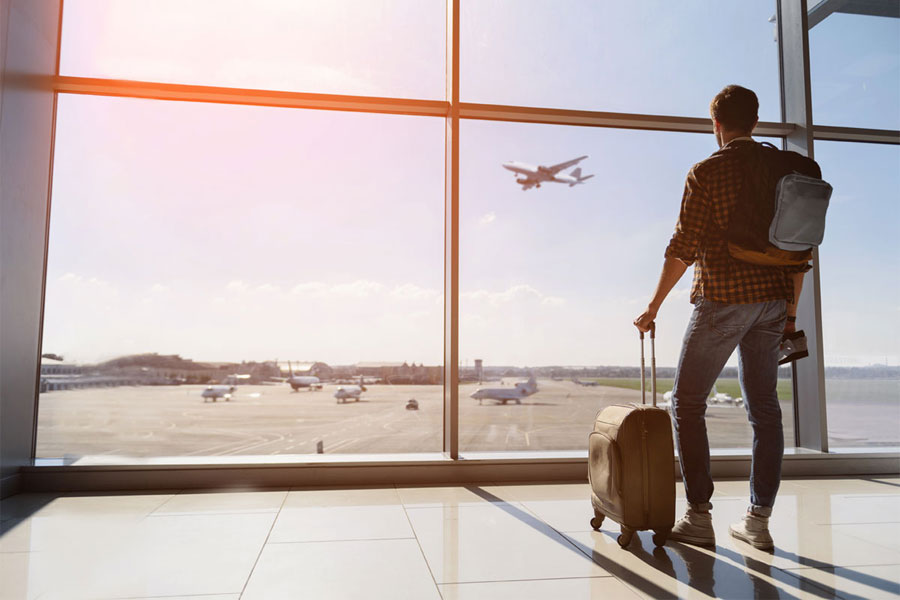 Image of international traveller