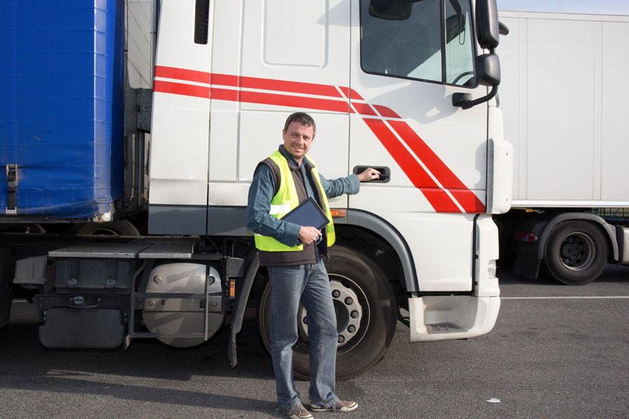 Image of long distance driver