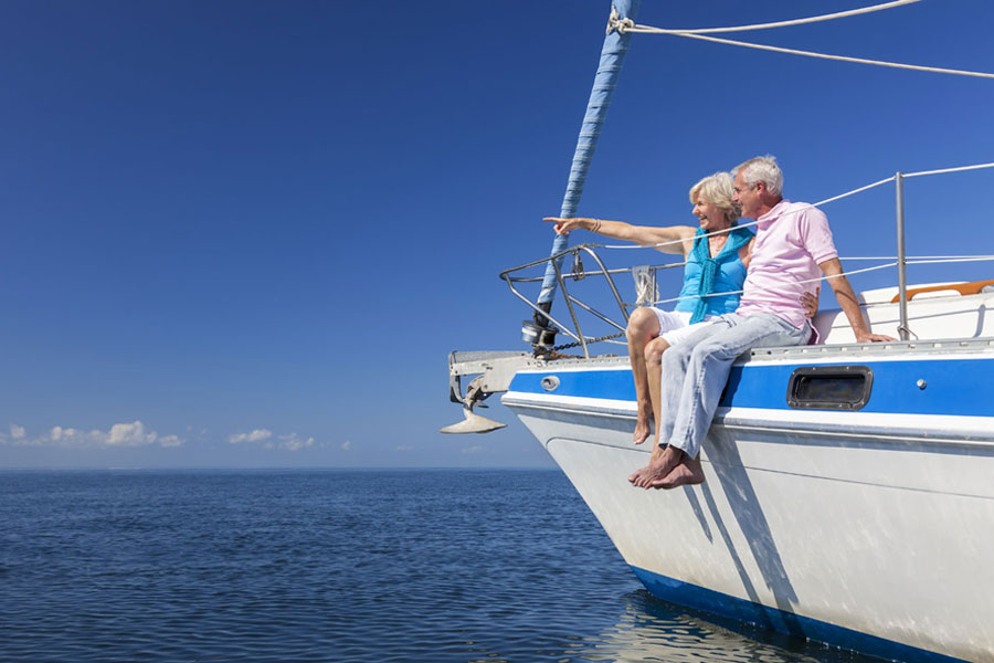 Image of boat owner